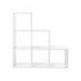 Bookcase Wooden Storage Unit Staircase Display Shelves, thumbnail 6 of 6