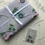 Snowy Day Christmas Wrapping Paper Set, thumbnail 1 of 4
