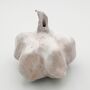 Home Decor Accessory Handmade Ceramic Garlic, thumbnail 1 of 11