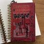 'Christies Old Organ' Upcycled Notebook, thumbnail 1 of 4