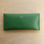 Personalised Recycled Leather Clutch Purse, thumbnail 6 of 12