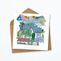 Personalised Lake District, Windermere Greeting Card, thumbnail 2 of 4