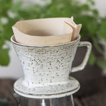 Grey Ceramic Coffee Funnel, 3 of 4