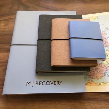 Personalised Recycled Leather Diary, 6 of 12