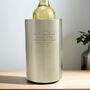 Personalised Diamond Design Wine Cooler, thumbnail 3 of 6