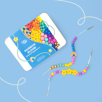 Rainbow Bloom Bracelet Making Kit, 2 of 7