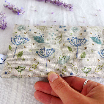 Blue Parsley Lavender Eye Pillow, 3 of 4