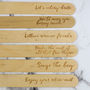 Personalised Retirement Pun Plant Markers, thumbnail 5 of 6