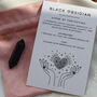 Black Obsidian Crystal Point For Strength And Grounding, thumbnail 2 of 5