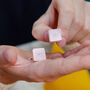 Initial Personalised Solid Square Cufflinks, thumbnail 3 of 12