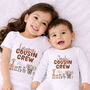 Personalised Cousin Crew Matching Outfits Wild Bunch Neutral Style, thumbnail 5 of 9