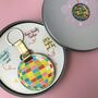 Personalised Rainbow Disco Ball Glitter Keyring, thumbnail 6 of 6