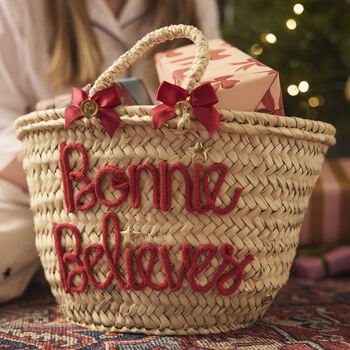 Personalised Christmas Basket, 2 of 7