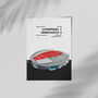 Newcastle Wembley League Cup Final Print, thumbnail 2 of 4