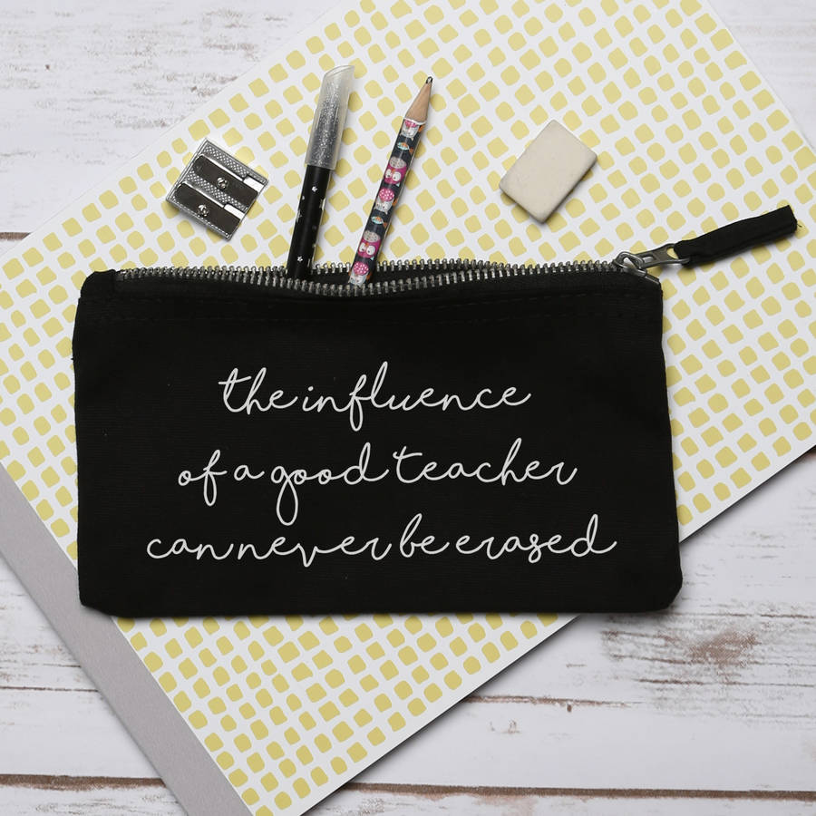 good teacher gift pencil case by nutmeg home & gifts ...