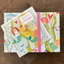 Mermaids Happy Birthday Card, thumbnail 1 of 5