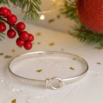 Personalised Silver Bracelet Jewellery Gift, 2 of 9