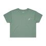 Women's Hoy Explore Crop T Shirt Sage, thumbnail 2 of 4