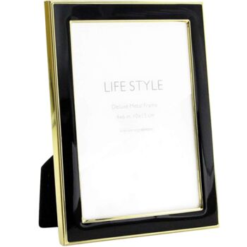 Modern Metal Picture Frame Display For Desk Wall, 7 of 12