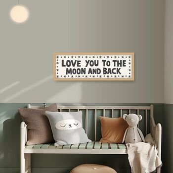To The Moon And Back Framed Print, 12 of 12