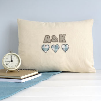 Personalised Couples Initials Cushion Gift, 11 of 12
