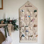 Personalised Canvas Advent Calendar Embroidered, thumbnail 1 of 12