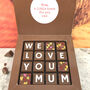 Chocolates With Personalised Message For Mum, thumbnail 1 of 4