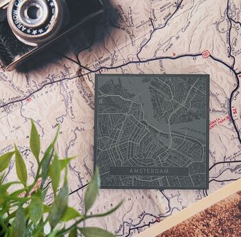 European Cities Slate Coaster Set, 6 of 7