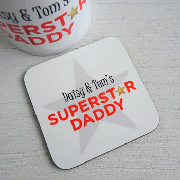 Personalised Superstar Daddy Mug, 9 of 9