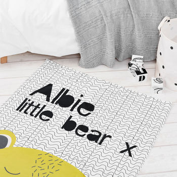 Personalised Children's Baby Bear Blanket, 5 of 5