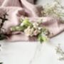 Pink, Blush And White Flower Hair Comb, thumbnail 5 of 7