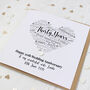 Personalised 30th Anniversary Card With Pearl Heart, thumbnail 1 of 6