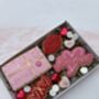 Valentine And Galentine Iced Sugar Cookie Gift Set, thumbnail 1 of 4