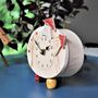 Small Clock For Shelf Houses And Tree Decor, thumbnail 1 of 6