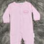 Personalised Embroidered Baby Sleepsuit, thumbnail 7 of 8