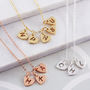 Personalised Mini Pierced Heart Necklace, thumbnail 2 of 4