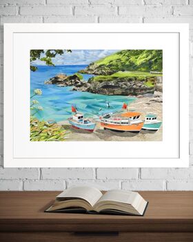 Cadgwith Cove, Cornwall Art Print, 3 of 4