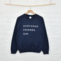 Favourite Things Personalised Unisex Sweatshirt Jumper, thumbnail 5 of 11