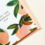 Have The Sweetest Day Peach Birthday Card A6, thumbnail 5 of 5