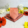 Orange Paisley Wedding Tie Set, thumbnail 2 of 6