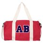 Personalised Red Duffle Bag For Weekends/Sleepovers, thumbnail 1 of 7