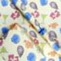Yellow Postcard Pattern Gift Wrap, thumbnail 2 of 9