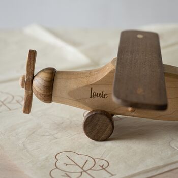 Wooden Play Aeroplane, 3 of 5