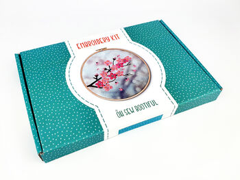 Cherry Blossom Embroidery Kit, 5 of 8