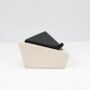 Hic Ceramics Handmade Black Sugar Bowl, thumbnail 1 of 5