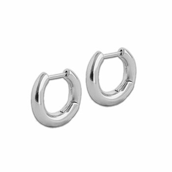 Wobbly Classic Small Hoop Earrings, 2 of 7