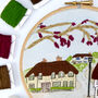 Thatched Cottages Embroidery Kit, thumbnail 3 of 6