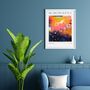 Roberta Flack Killing Me Softy Abstract Song Art Print, thumbnail 2 of 3