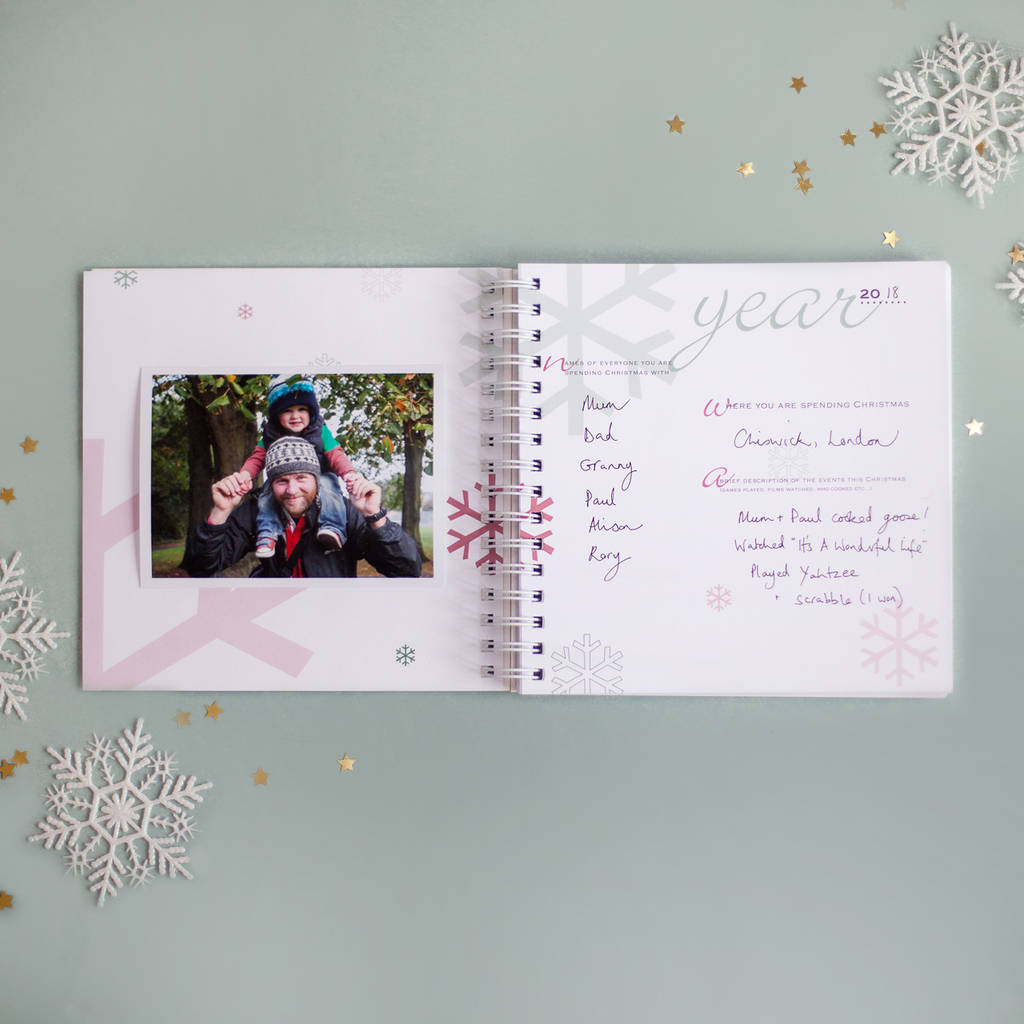 Christmas Memory Book Gift For Families