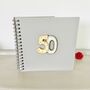 50th Birthday Memories Album / Keepsake Book ~ Boxed, thumbnail 2 of 7